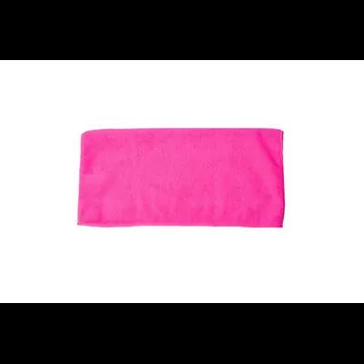 JaniFiber Cleaning Cloth 16X16 IN Standard Microfiber Pink 24/Box
