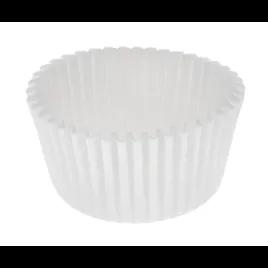 Baking Cup 2X1.25 IN White Round 500/Box