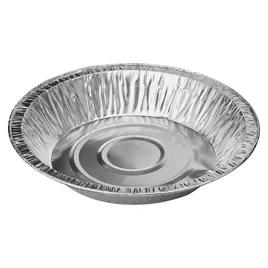 Victoria Bay Pie Pan 6X1 IN Aluminum Silver Round Deep Freezer Safe 100 Count/Pack 10 Packs/Case 1000 Count/Case