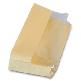 Bagcraft® Dubl View ToGo!® Bag 4.25X2.5X9.5 IN Kraft 500/Case