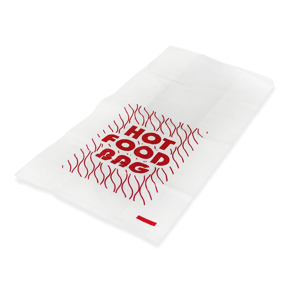 Hot Food Bag 6.5X3.5X14.5 IN White High Density 1000/Case