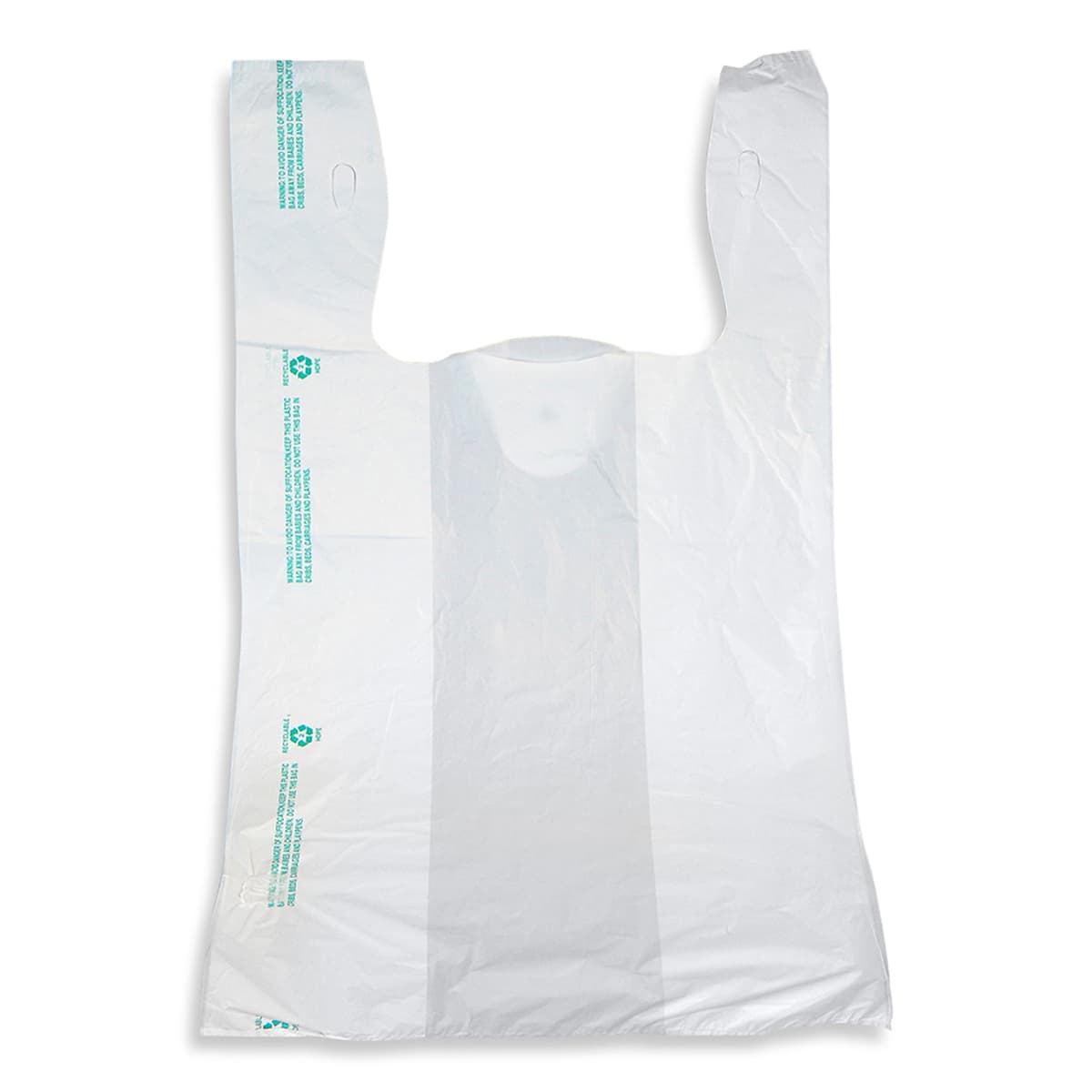 Victoria Bay Bag 13X8X22 IN 16 LB 17MIC White T-Shirt 830/Case