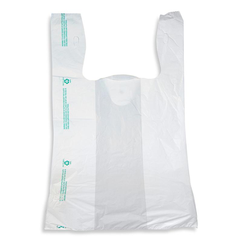 Victoria Bay Bag 13X8X22 IN 16 LB 17MIC White T-Shirt 830/Case