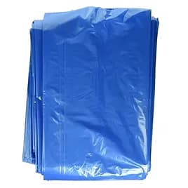 Can Liner 38X46 IN Blue HDPE 14MIC 10 Count/Pack 25 Packs/Case 250 Count/Case