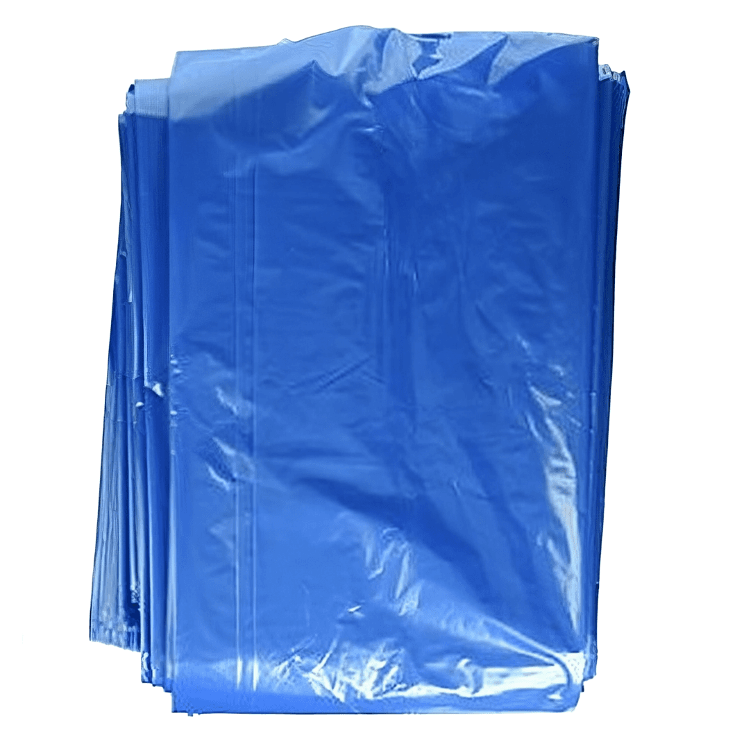 Can Liner 38X46 IN Blue HDPE 14MIC 10 Count/Pack 25 Packs/Case 250 Count/Case