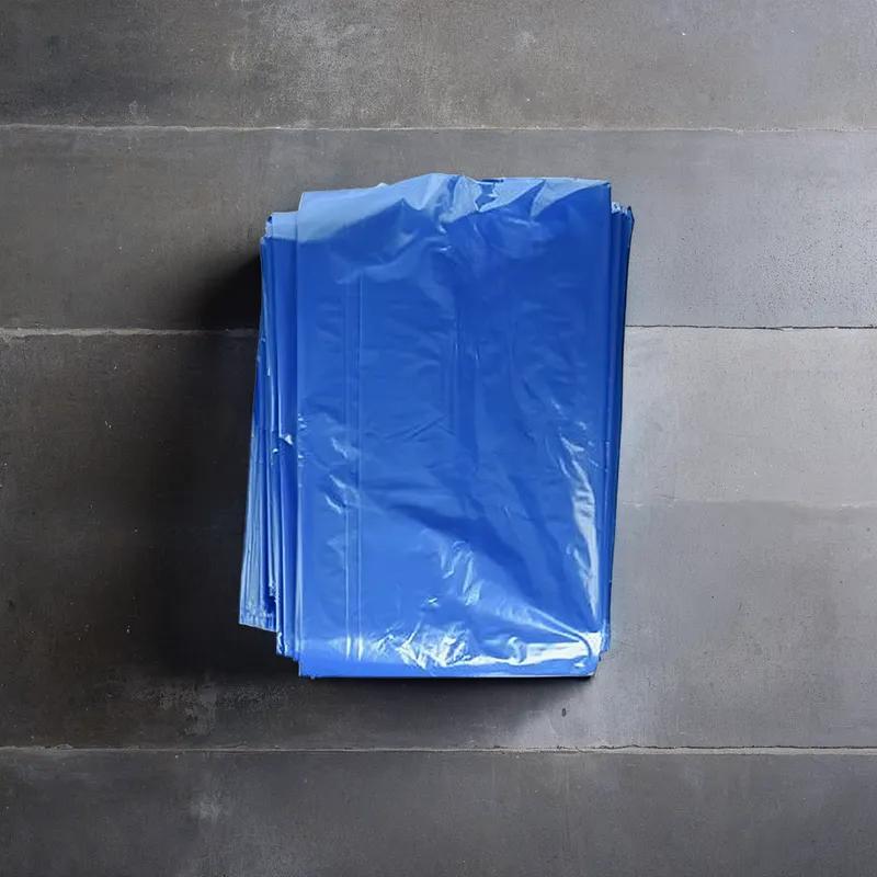 Can Liner 38X46 IN Blue HDPE 14MIC 10 Count/Pack 25 Packs/Case 250 Count/Case