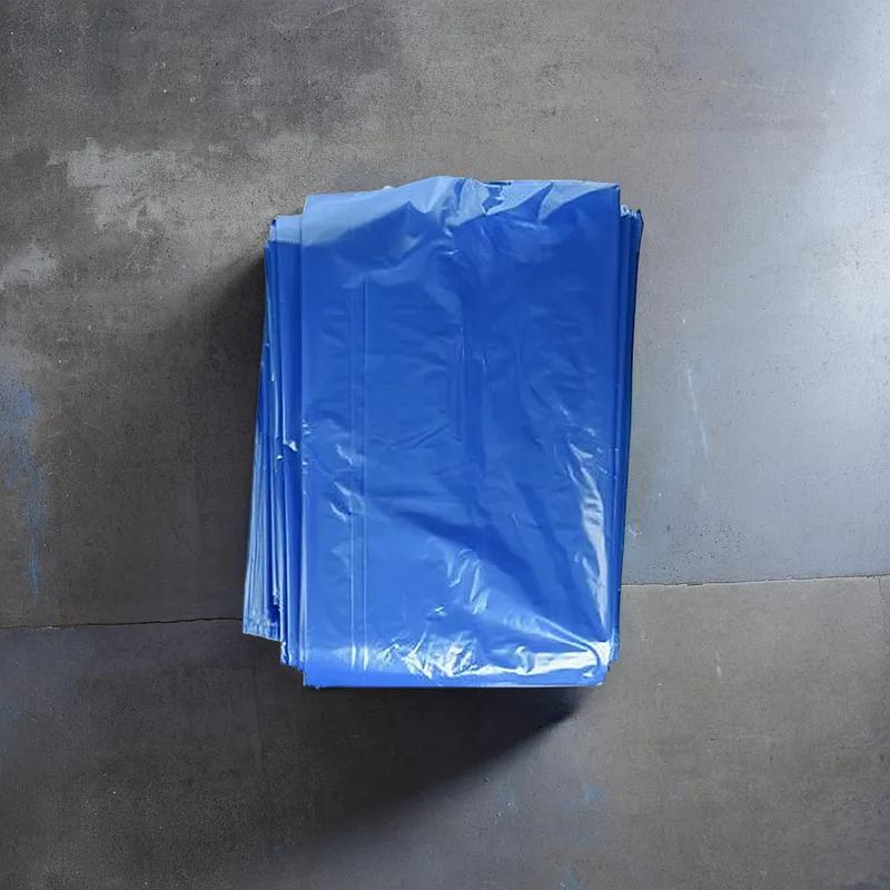 Can Liner 38X46 IN Blue HDPE 14MIC 10 Count/Pack 25 Packs/Case 250 Count/Case