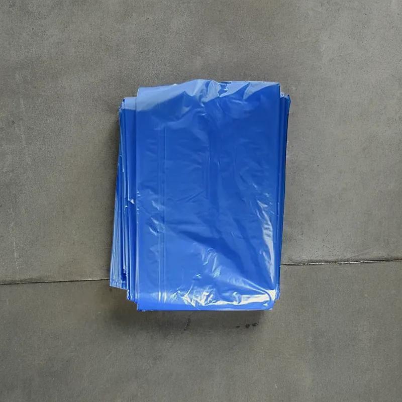 Can Liner 38X46 IN Blue HDPE 14MIC 10 Count/Pack 25 Packs/Case 250 Count/Case