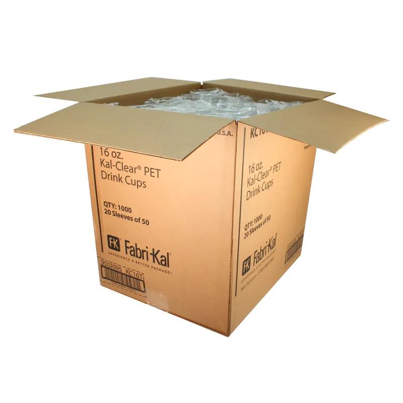 Kal-Clear Cold Cup 16 OZ PET Clear 600/Case