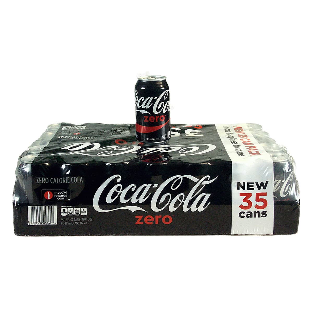 Coke Zero Soda 12 OZ 35/Case