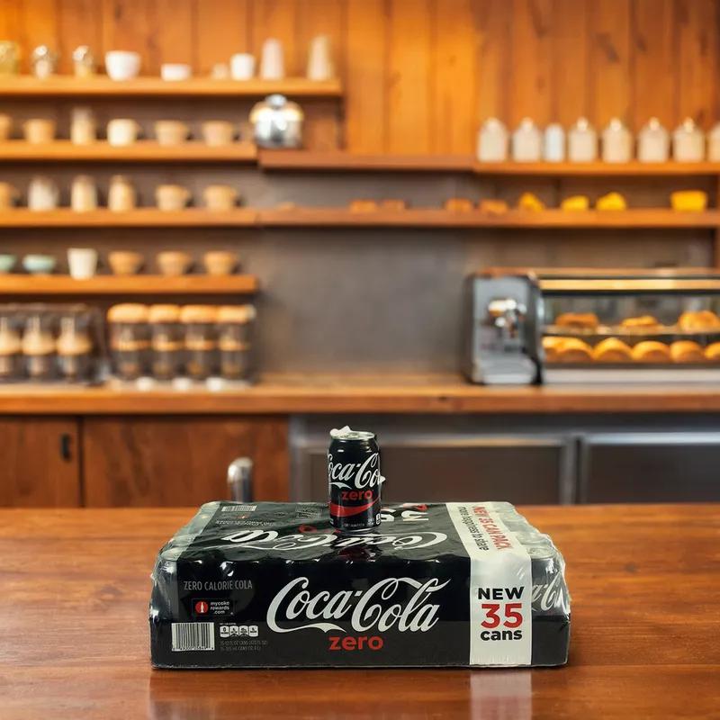 Coke Zero Soda 12 OZ 35/Case