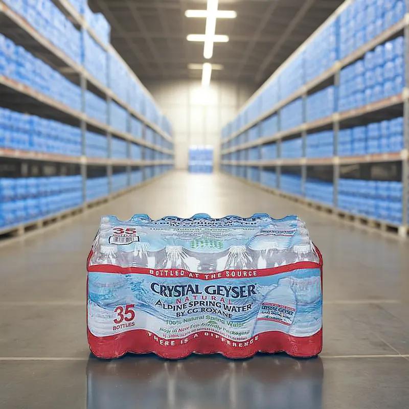Crystal Geyser® Water 16.9 OZ PET Bottle 35 Count/Case 54 Cases/Pallet