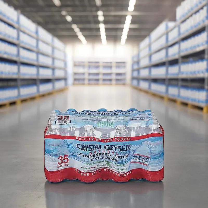 Crystal Geyser® Water 16.9 OZ PET Bottle 35 Count/Case 54 Cases/Pallet