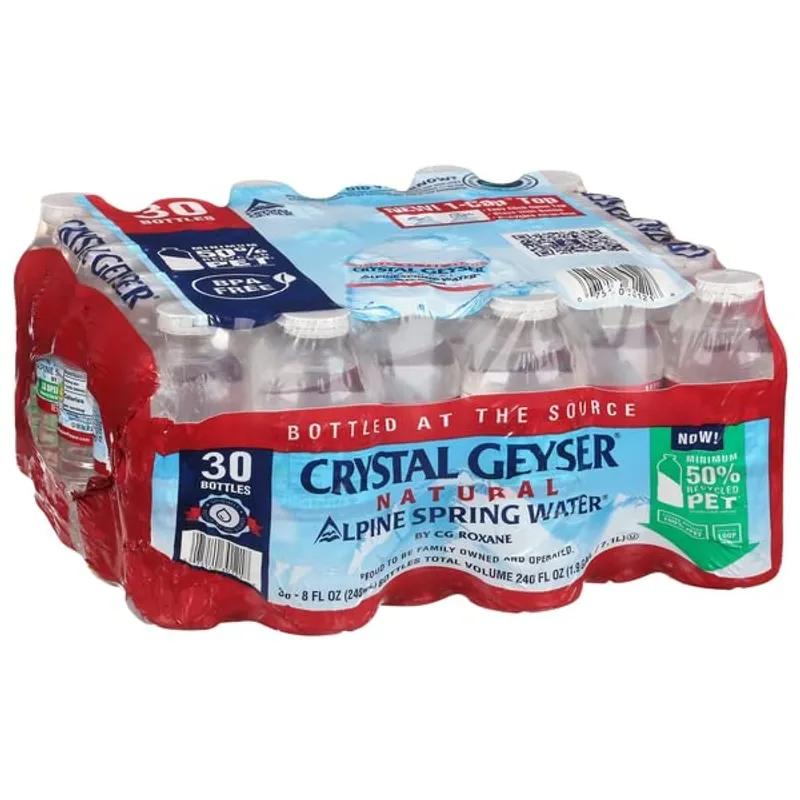 Crystal Geyser® Drinking Water 8 FLOZ 30/Case