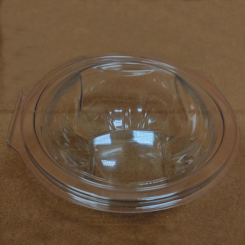 Victoria Bay Bowl & Lid Combo 8 OZ PET Clear Square to Round Hinged 200/Case