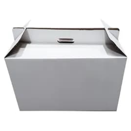 Heritage Bakery Box 21.5X13X13.5 IN White Die Cut 1/Each