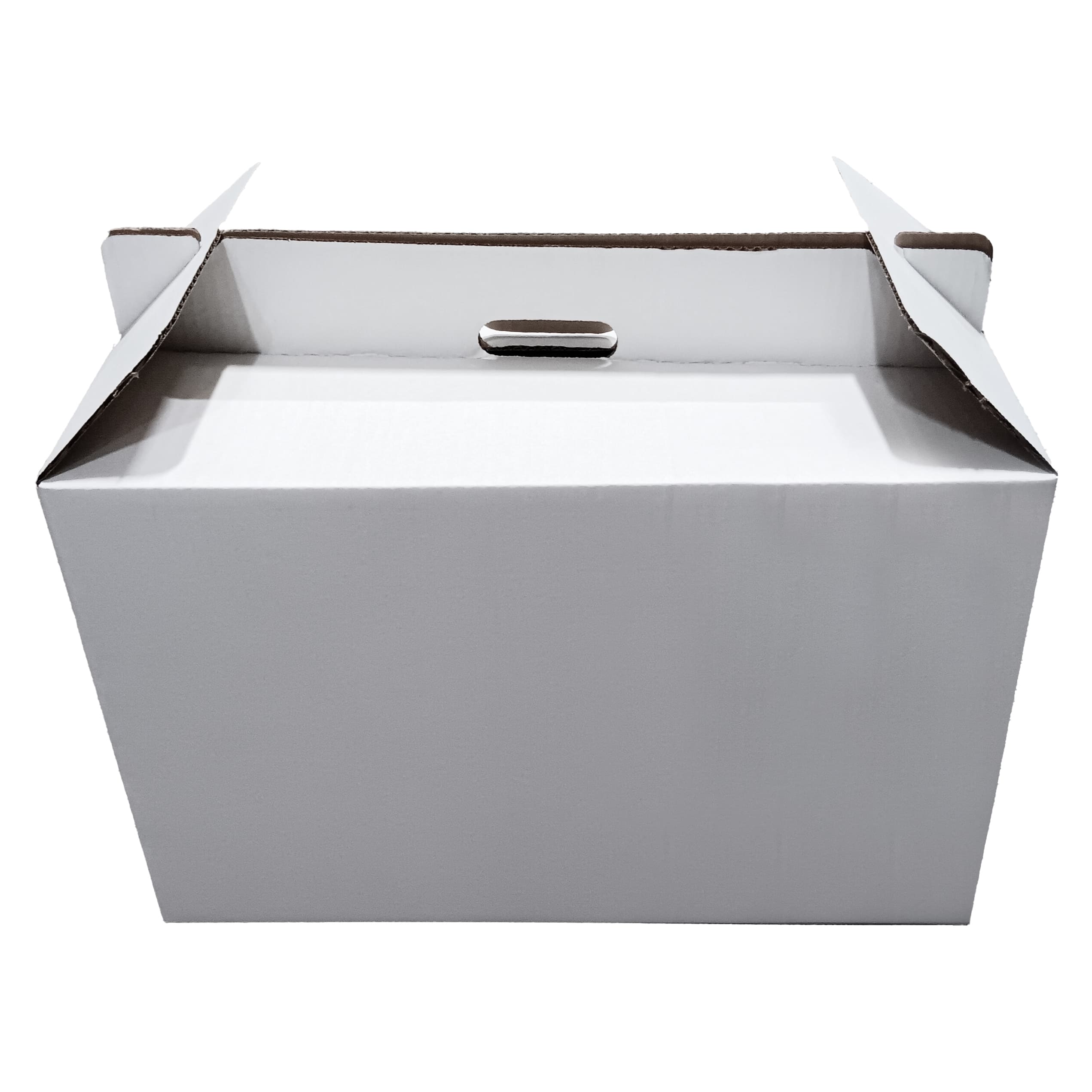 Heritage Bakery Box 21.5X13X13.5 IN White Die Cut 1/Each