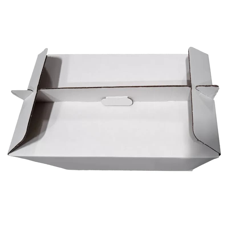 Heritage Bakery Box 21.5X13X13.5 IN White Die Cut 1/Each