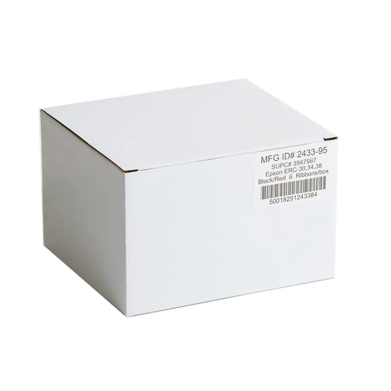 Register Ribbon Black Red 6/Case