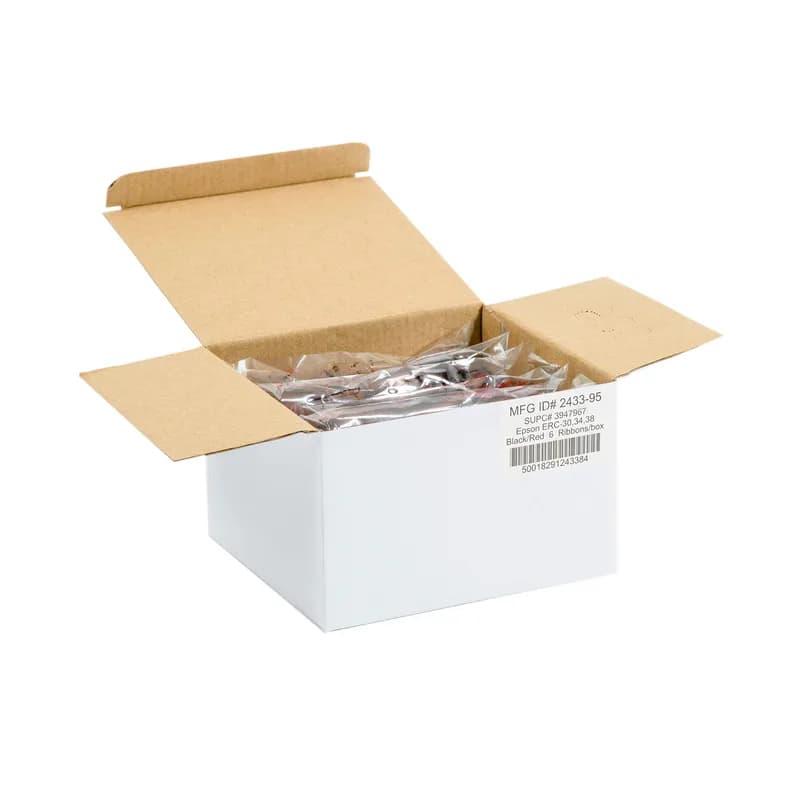 Register Ribbon Black Red 6/Case