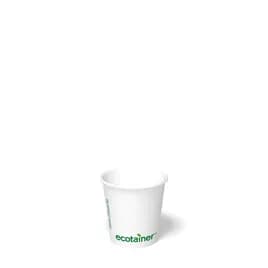 ecotainer Hot Cup 4 OZ PLA Paper White 1000/Case