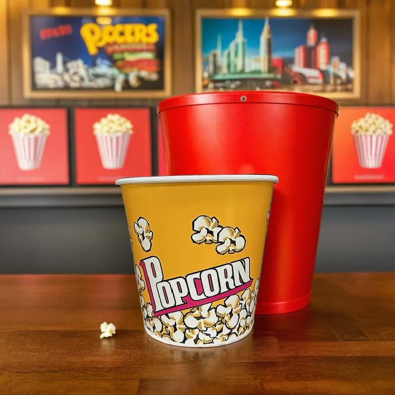 Victoria Bay Popcorn Bucket & Tub 170 OZ Paper Stock Print 120/Case