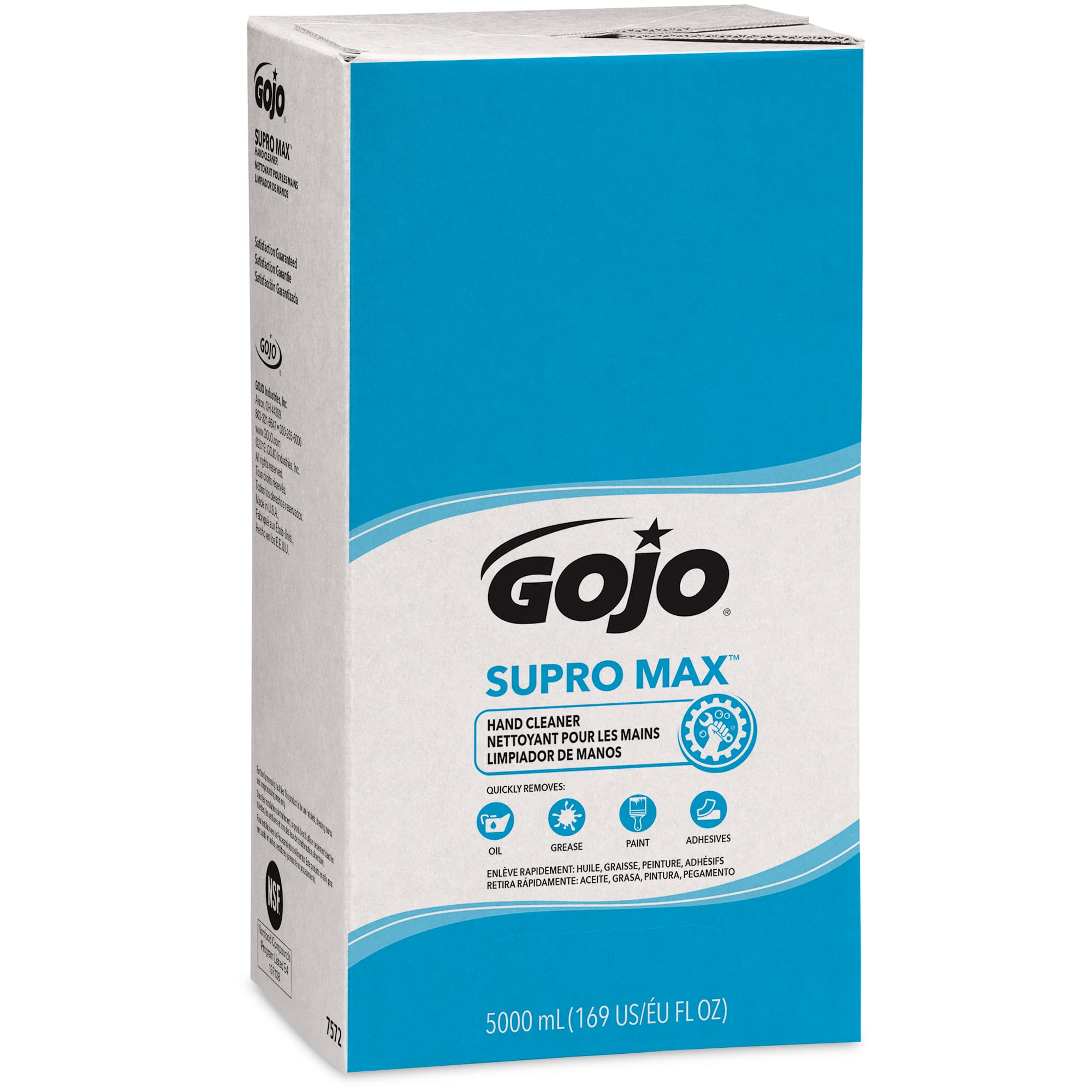 GOJO® SUPRO MAX Hand Soap Liquid 5000 mL 4.75X6.56X12.13 IN Beige Refill For PRO TDX 5000 2/Case