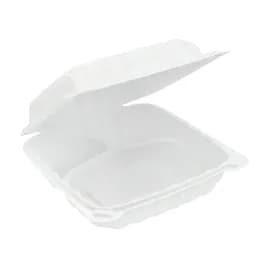 Victoria Bay Take-Out Container Hinged 8X8 IN 3 Compartment MFPP Ivory Square 150/Case