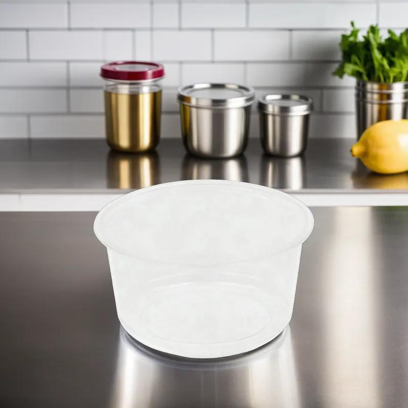 Deli Container 12 OZ PET Clear Round 500/Case