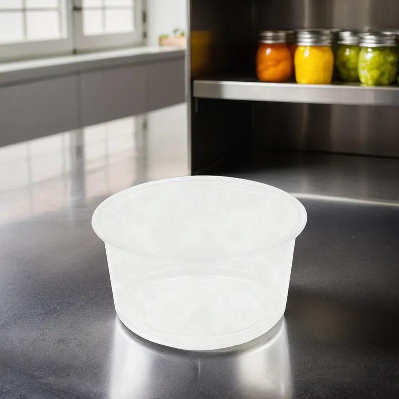 Deli Container 12 OZ PET Clear Round 500/Case
