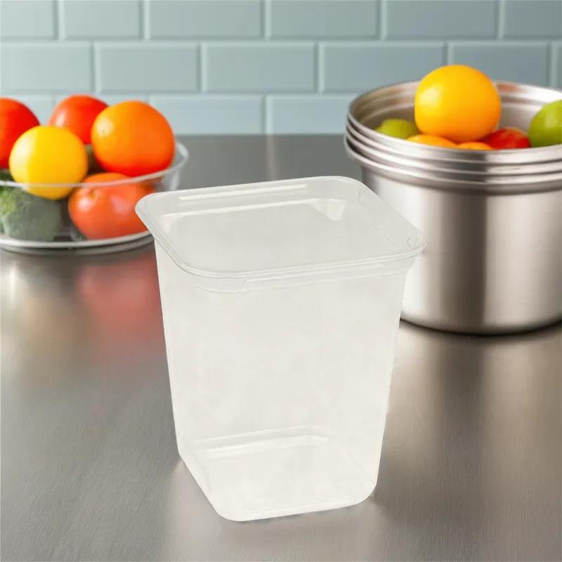 Victoria Bay Deli Container 32 OZ PET Clear Square 600/Case