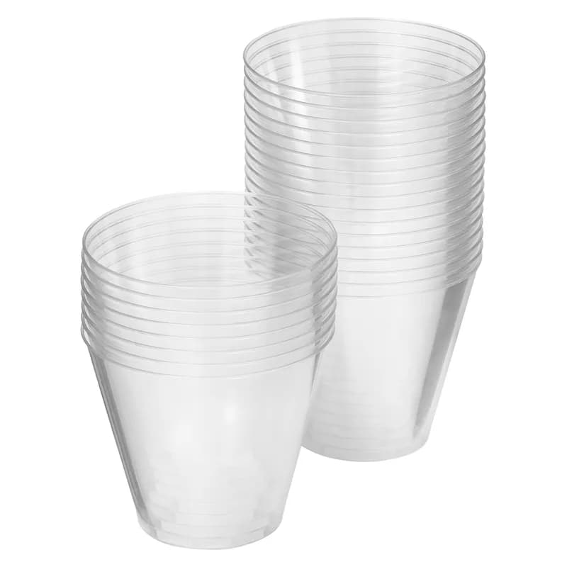 Victoria Bay Cold Cup Tumbler 9 OZ PS Clear 25 Count/Pack 20 Packs/Case 500 Count/Case