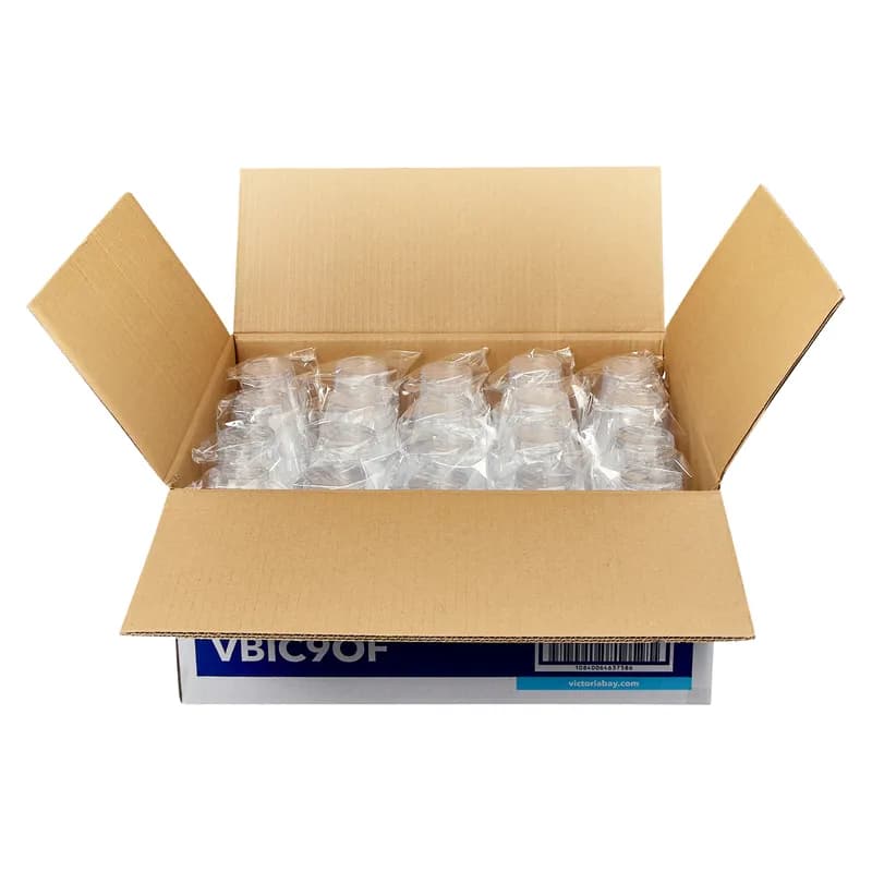 Victoria Bay Cold Cup Tumbler 9 OZ PS Clear 25 Count/Pack 20 Packs/Case 500 Count/Case