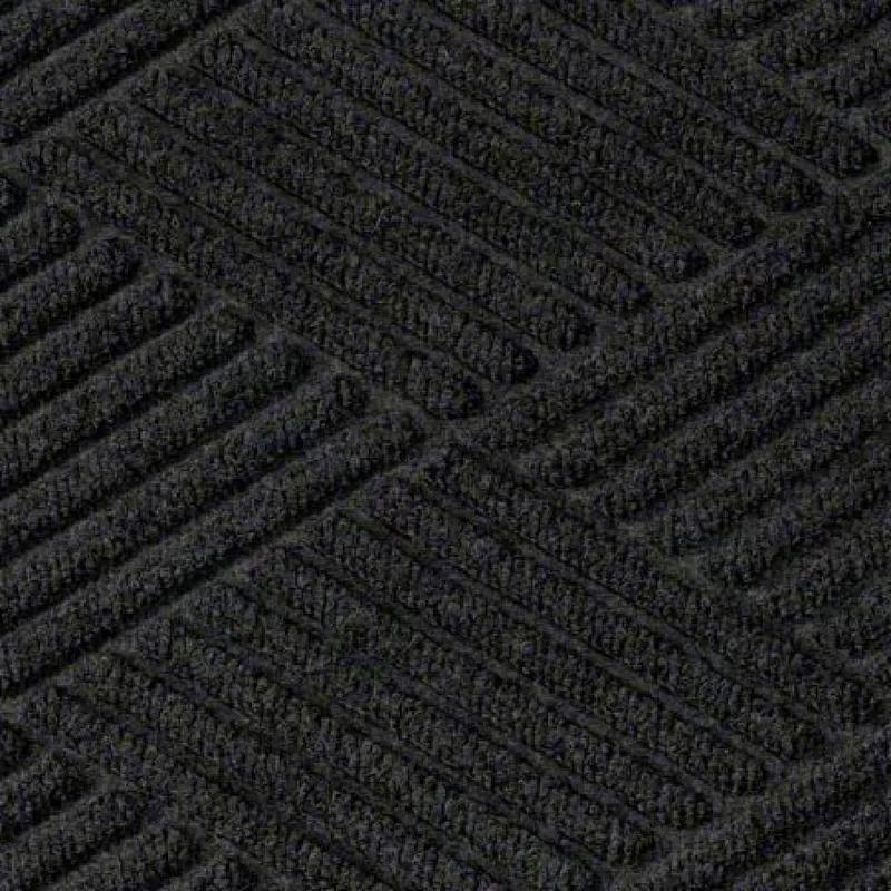 WaterHog® Waterproof Floor Mat 48X72 IN Charcoal With Smooth Backing 1/Each