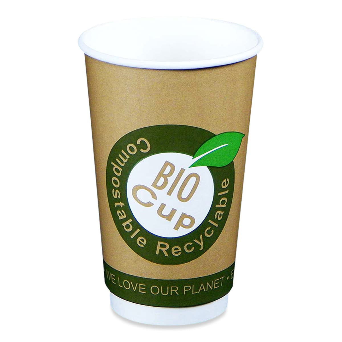 Victoria Bay Bio Hot Cup 16 OZ Double Wall 500/Case