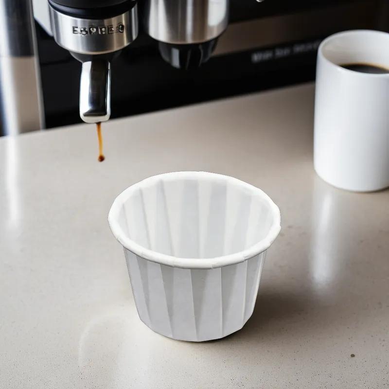Souffle & Portion Cup 1 OZ Paper White 5000/Case
