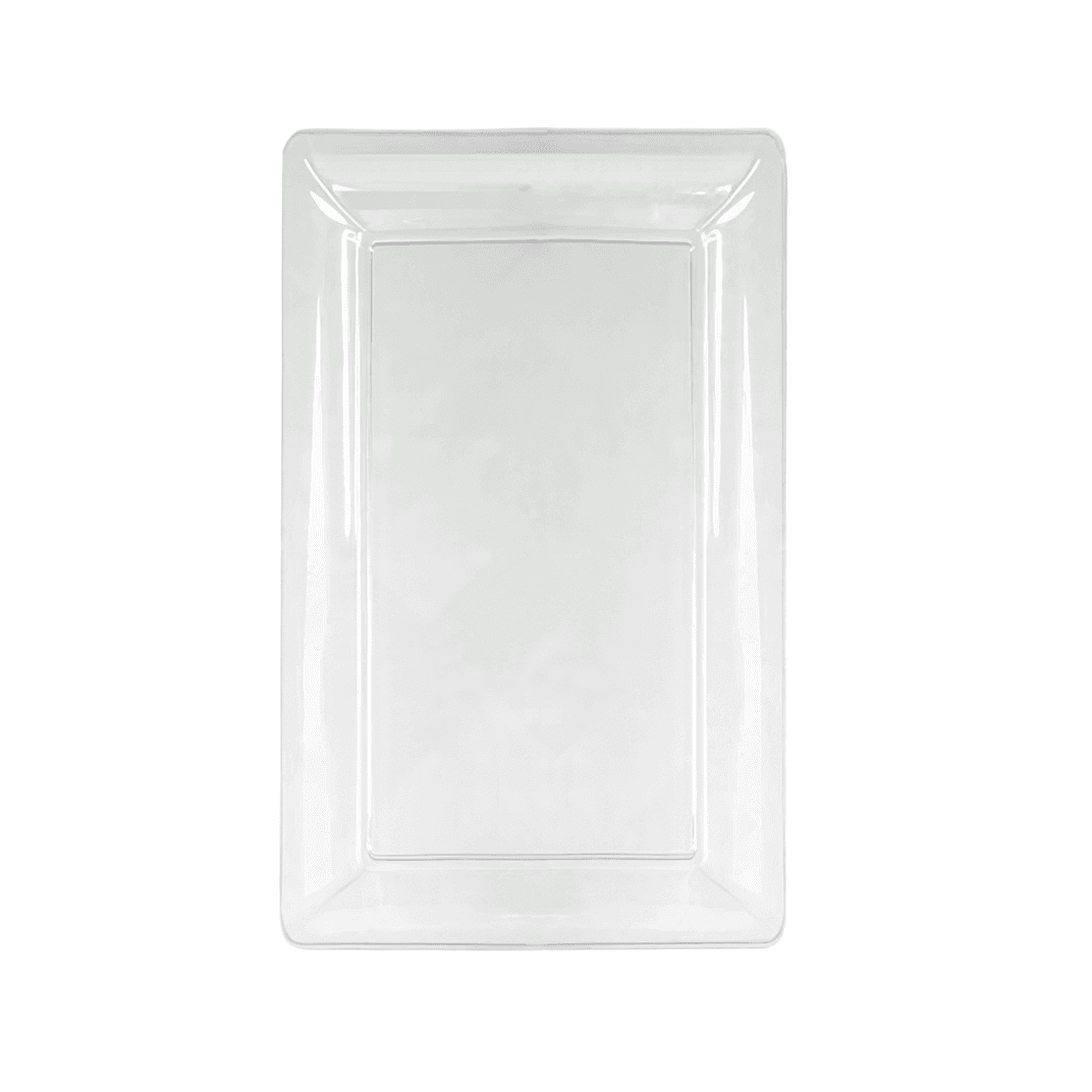 Victoria Bay Serving Tray 14X10 IN Clear Rectangle 25/Case