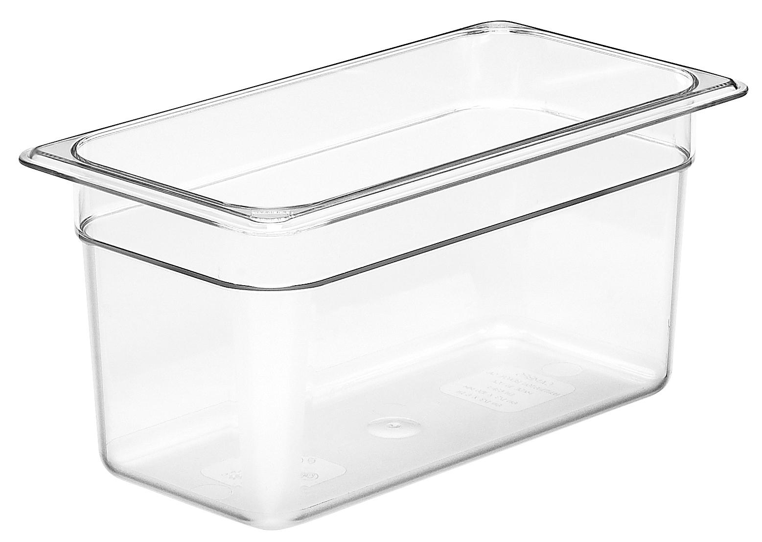 Camwear® Food Pan 1/3 6 IN Clear 1/Each
