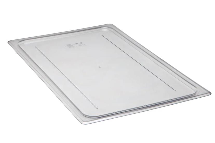 Camwear® Food Pan Cover Full Size Clear With Flat Lid 1/Each