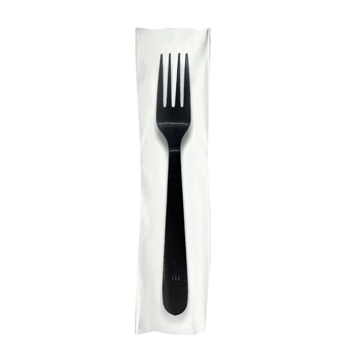 Victoria Bay Fork PP Black Heavyweight Wrapped 1000/Case