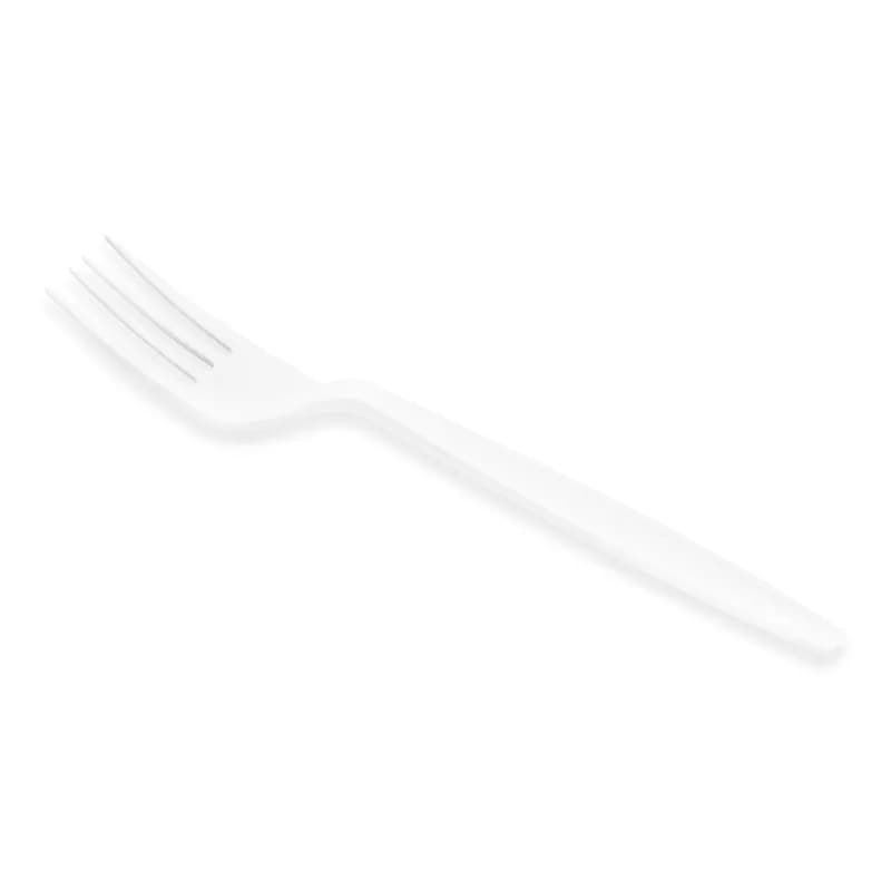 Victoria Bay Fork PP White Heavy Duty Unwrapped 100 Count/Pack 10 Packs/Case 1000 Count/Case