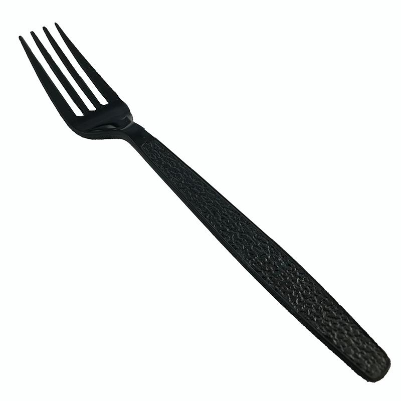Victoria Bay Fork PS Black Extra Heavy Duty 100 Count/Pack 10 Packs/Case 1000 Count/Case
