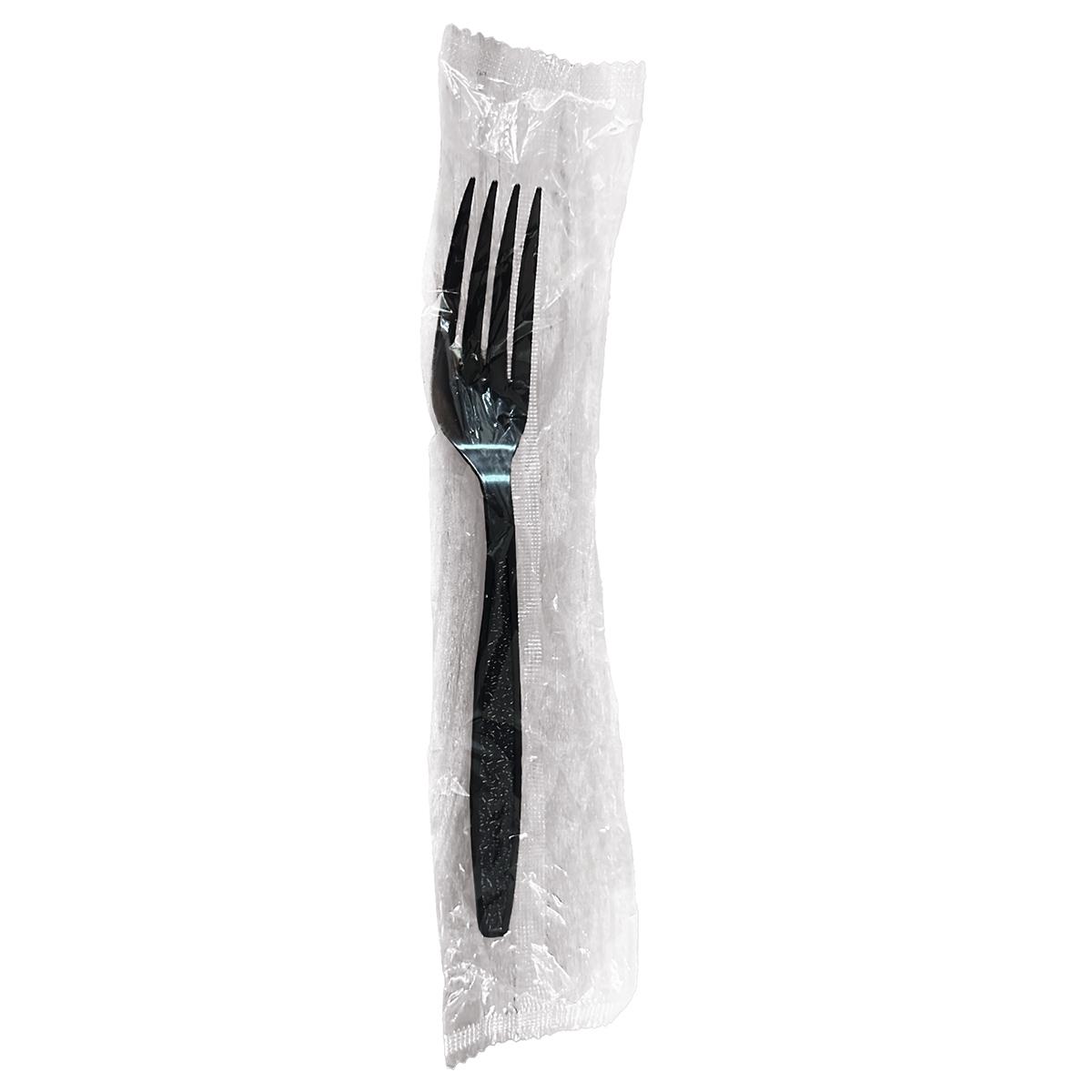 Victoria Bay Fork PS Black Extra Heavy Duty Wrapped 1000/Case