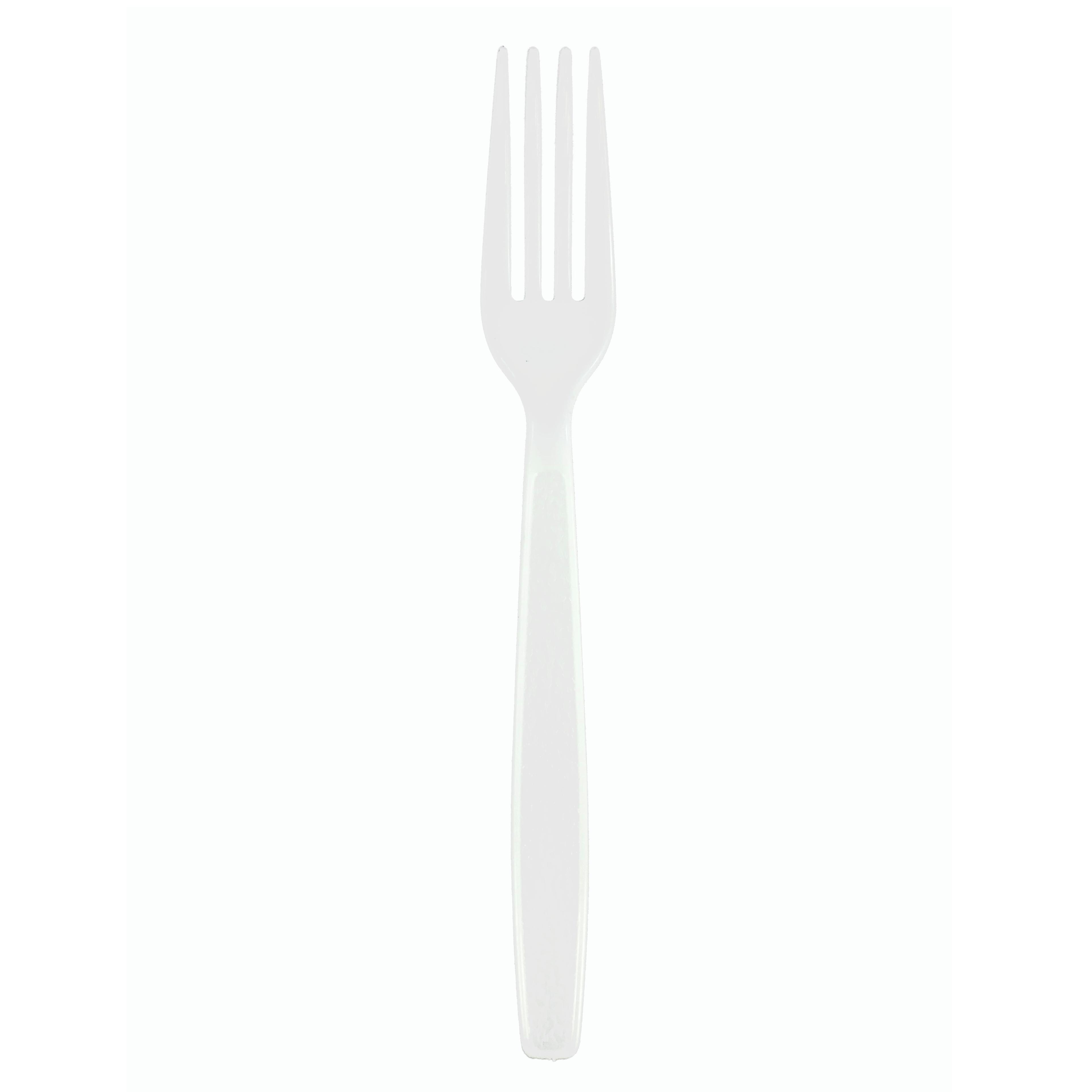 Victoria Bay Fork PS White Extra Heavy 100 Count/Pack 10 Packs/Case 1000 Count/Case