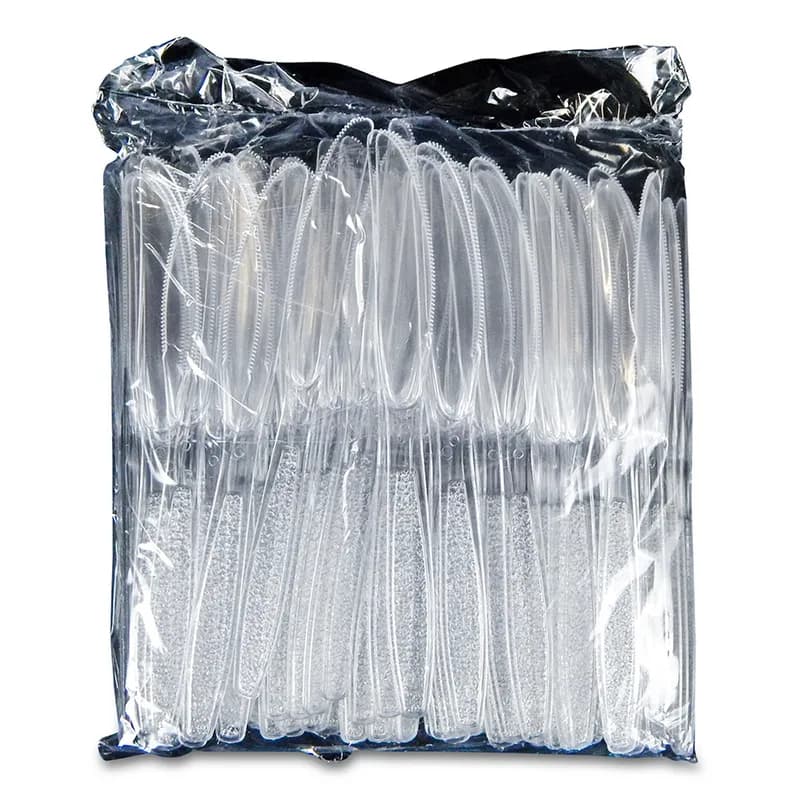 Victoria Bay Knife PS Clear Extra Heavy 50 Count/Pack 20 Packs/Case 1000 Count/Case