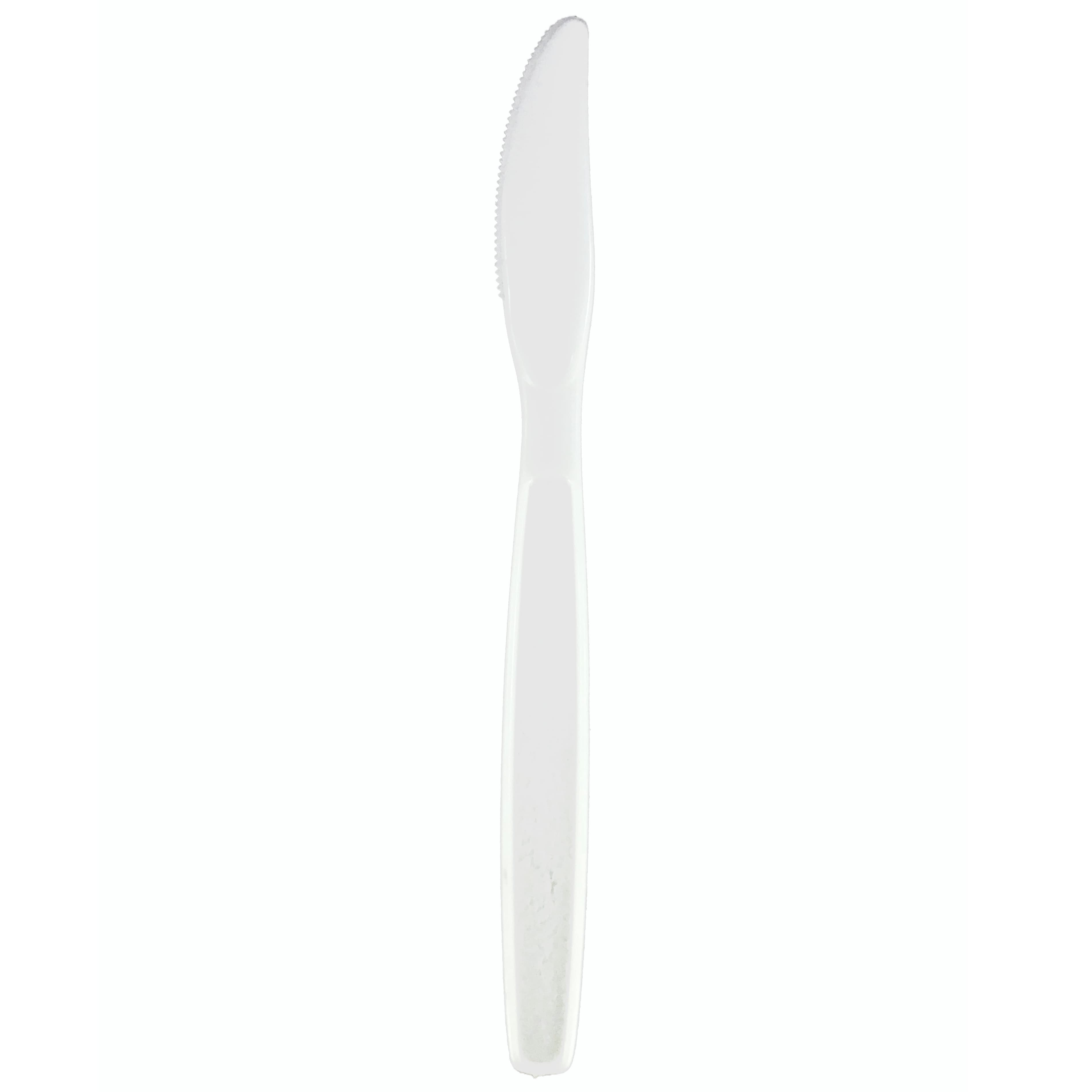 Victoria Bay Knife PS White Extra Heavy 100 Count/Pack 10 Packs/Case 1000 Count/Case