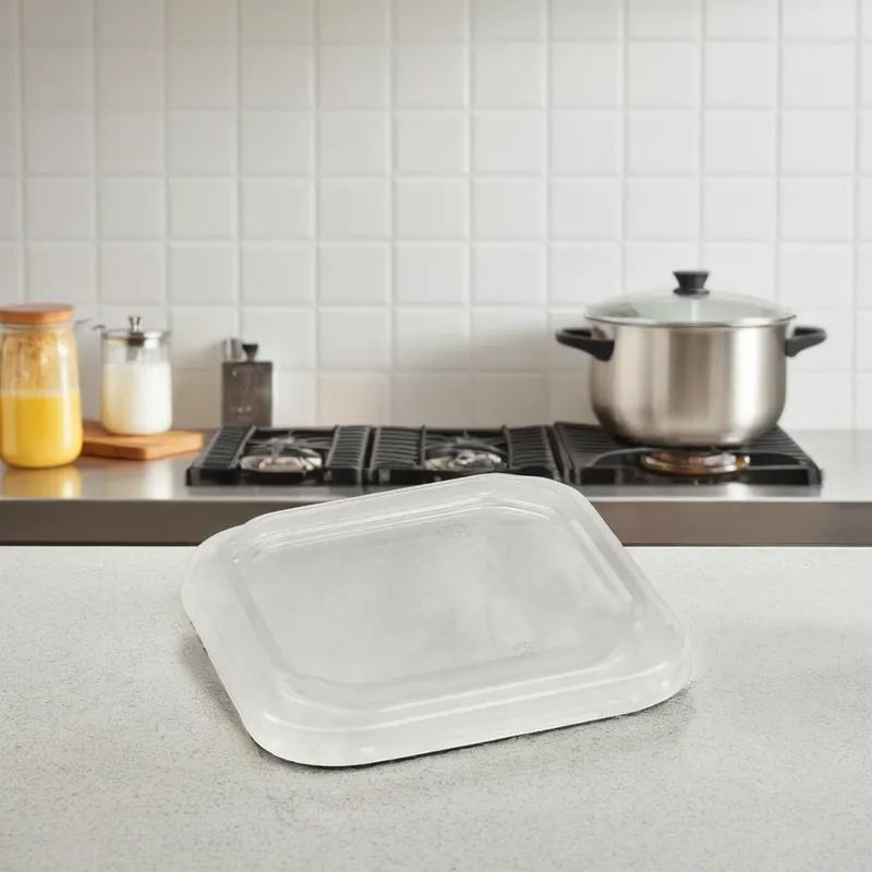 Victoria Bay Lid Plastic For 8-32 OZ Deli Container Outer Fit 600/Case