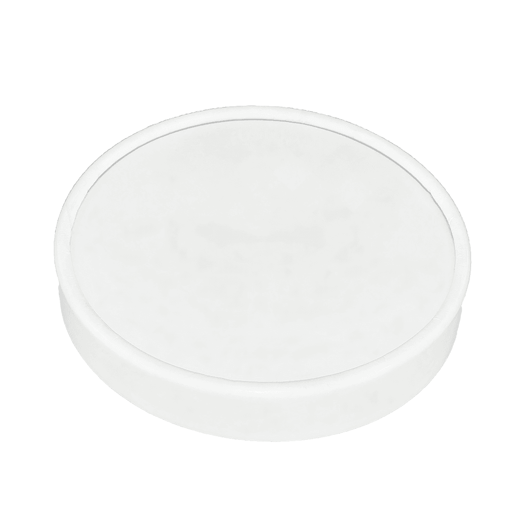 Lid Paper White For 8-12-16 OZ Hot Food Container 1000/Case