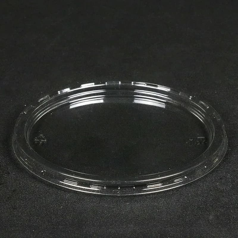 Lid Clear Round For 8-32 OZ Deli Container 500/Case
