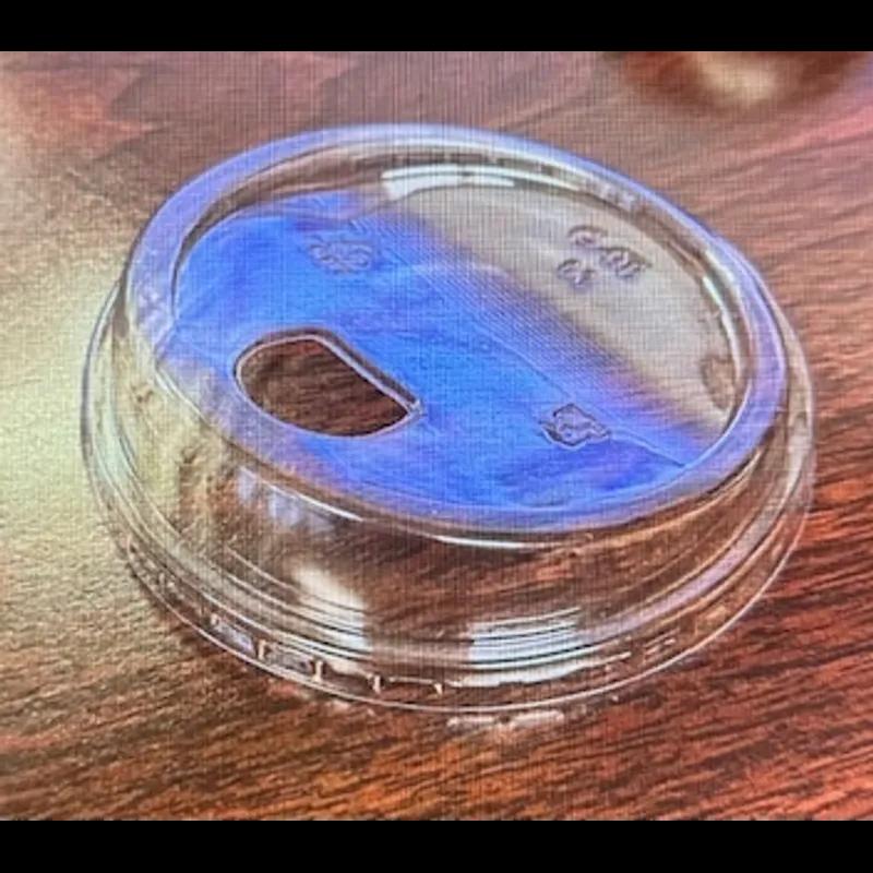 Victoria Bay Lid 3.86 IN PET Clear For Cup Strawless Sip Through 1000/Case